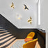 Kreative Wandleuchte in Vogel-Design